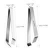 BIUDECO 2sets Fish Bone Tweezers Kitchen Tongs Cooking Tweezers Pull