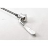 Quick Release Front and Rear Set, Silver, For Front 3.9
