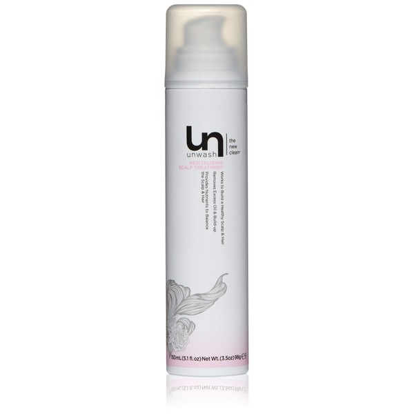 Unwash Revitalizing Scalp Treatment, 5.1 oz - Unique Fizzling Technology for Women & Men, Hydrating Easy-to-Use Pre-Shampoo Cleanser Removes Build-Up and Oil for All Hair Types, Color-Safe