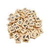 XYSMZM - 400 azulejos de madera para letras, azulejos de