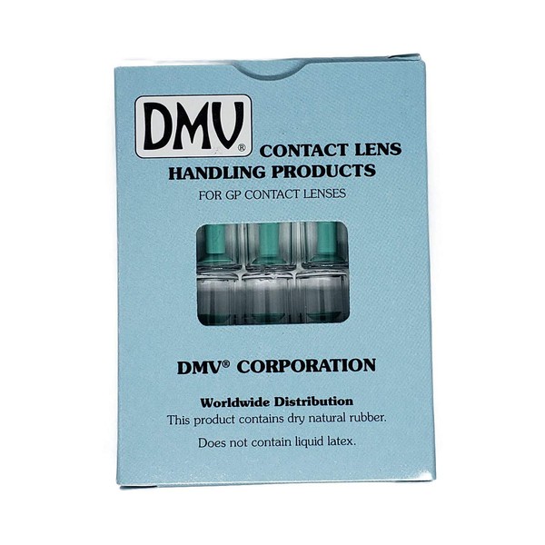 DMV Ultra Hard Contact Lens Remover (Green, 10 Pack)