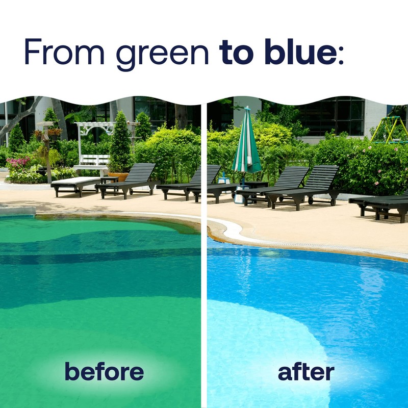 HTH 52038 Swimming Pool Care Green to Blue, Advanced Shock