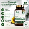 Royal Oak Health Vitamin D3 2000iu (Cholecalciferol) x360 Soft Gel