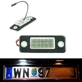 Do!LED C14 LED License Plate Light Xenon White with E Certification Mark