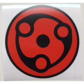 Eternal Mangekyo Sharingan Naruto Madara Vinyl Decal Windows/Laptop Waterproof