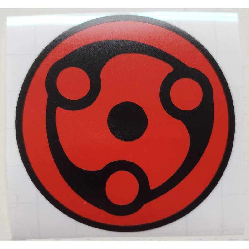 Eternal Mangekyo Sharingan Naruto Madara Vinyl Decal Windows/Laptop Waterproof