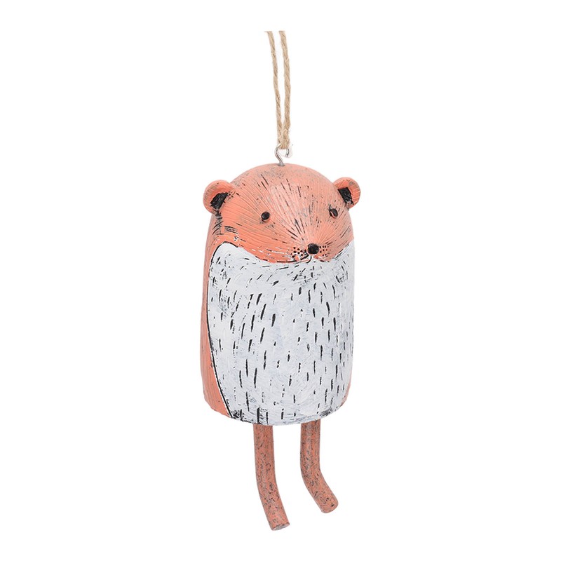 Rustic Hanging Animal Wind Chimes Resin Hand Made Natural Garden