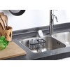 SunnyPoint NeverRust Deluxe Kitchen & Bathroom Sink Sponge Holder Organizer