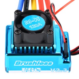Xtahdge 120A Brushless ESC Electric Speed Controller 5.8V/3A BEC for 1/8 1/10 RC Car