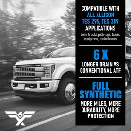 TRIAX Fleet HD ATF - Full Synthetic Long Drain, Heavy Duty, Automatic Transmission Fluid - OEM Grade - TES 295, TES 389 (5 Gallon Pail)