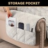 PrinceDeco 100% Waterproof Loveseat Covers for 2 Cushion Couch Sofa