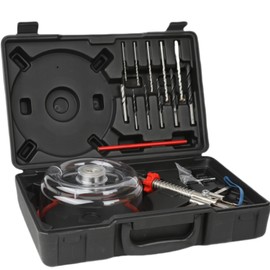 Adjustable Hole Cutter Hole Saw for Recessed Lights Ceiling Speakers Vent Holes Drywall Plywood (1-5/8" to 4-7/10")