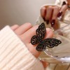 TKMIRA Butterfly Ring for Women Gold Adjustable Cubic Zirconia Ring