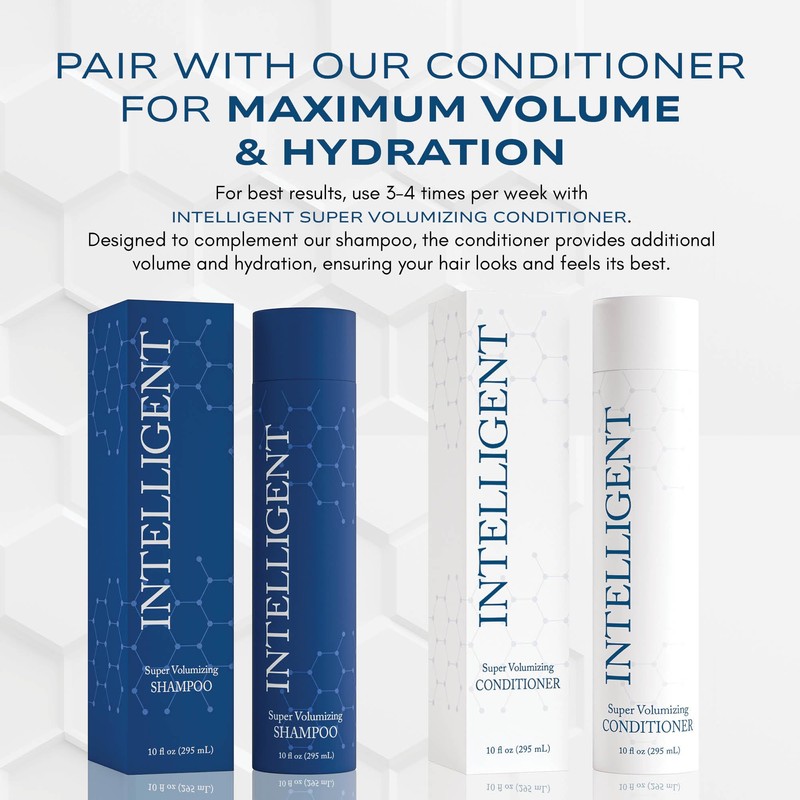 Intelligent Super Volumizing Hair Loss Shampoo - Strengthens Weakened Hair