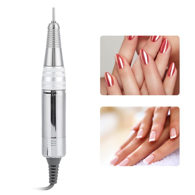 Nail Drill Handle 35000RPM Metal Pin Design Quiet Operation Easy