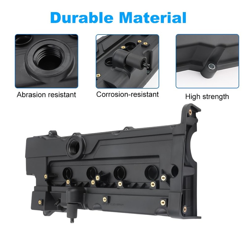 WATERWICH Engine Valve Cover with Gasket Compatible with Hyundai Accent,