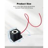 Solenoid Coil 10226-14 12V DC, 16W Single Lead Wire Fit