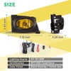 AUTOWIKI For 06-08 Honda Civic 4 Door Sedan Fog Lights