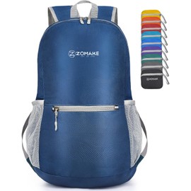 ZOMAKE Mochila de senderismo ultraligera de 20 l – Mochila pequeña plegable resistente al agua para mujeres y hombres