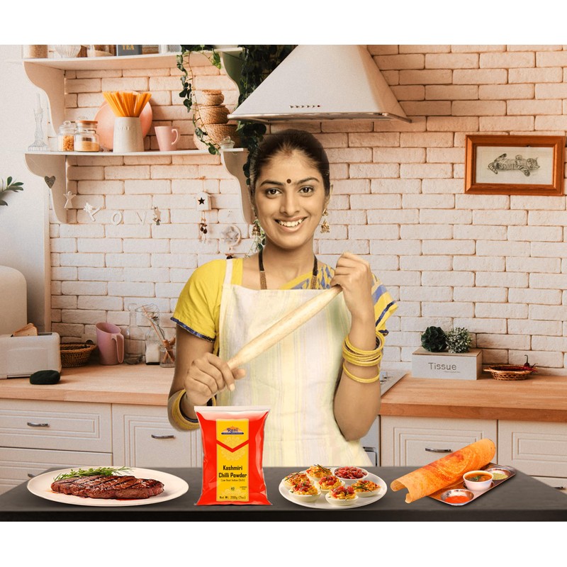 Rani Kashmiri Chilli Powder (Deggi Mirch, Low Heat) Ground Indian