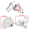 ZIJOT Metal Complete Transmission Gearbox with Dig Gear for 1:10