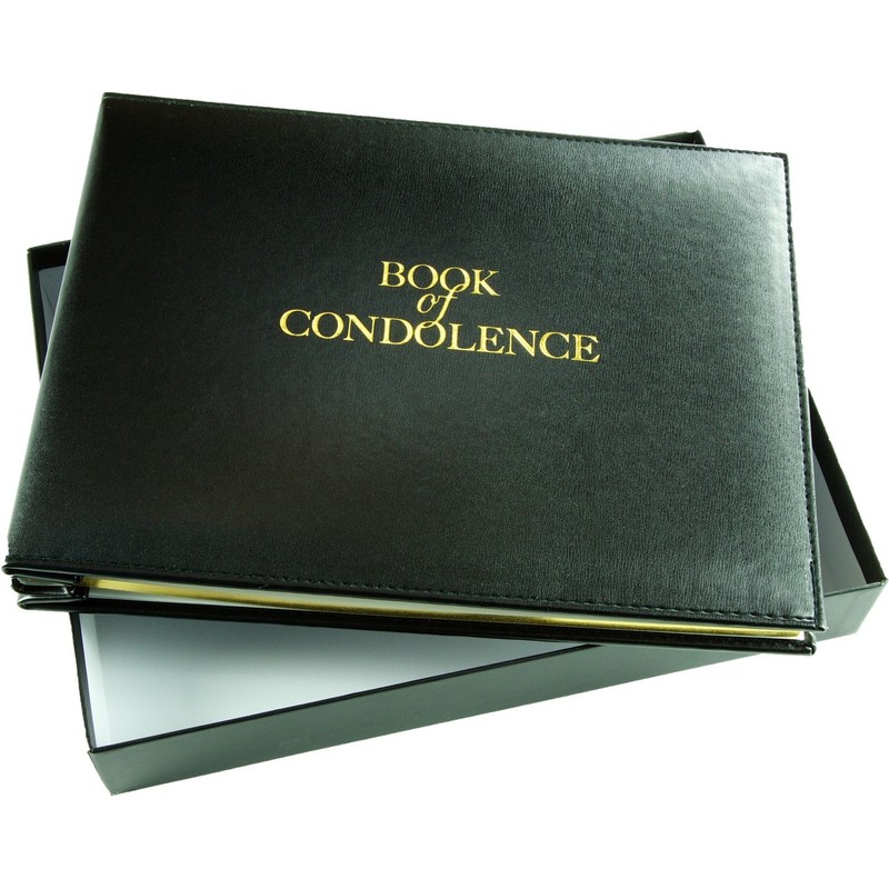 Book of Condolence - Loose Leaf Inner Page Format -