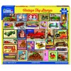 White Mountain Vintage Toy Stamps 1000 Piece Puzzle for Adults