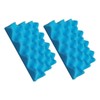 TEHAUX 2pcs High Absorbent Clay Drying Sponge Mats for Efficient