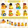 Whaline 1000Pcs Fall Stickers Rolls for Kids Thanksgiving Rubber Duck