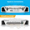 Pyle 2.1 Bluetooth Marine Amplifier Receiver - Waterproof 4 Channel