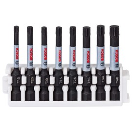Bosch Professional, 8 Piece Impact Control Screwdriver Bit Set (Pick and Click, Accessory Impact Wrench)