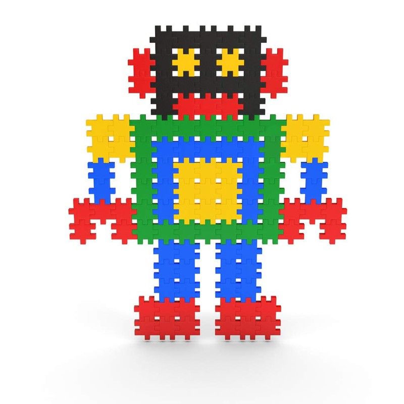 Meli Minis EDU Creative Toy, Multi-Colour, Pack of 1400