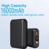 Shinefuture 16000mAh Heated Battery Pack for ORORO,DC/USB/T - 2PACK