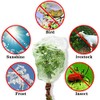 3 Pcs Plant Barrier Net Mesh,Garden Net with Drawstring, Bird