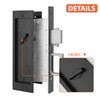 Modern Pocket Door Hardware Privacy Lock, Modern Pocket Door Lock