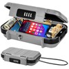 Portable Travel Safe Lock Box 4-Digit Combination Mini Safe Box,