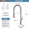 Lavatrum 22‘’ Extra-Tall Polished Chrome Kitchen Faucets,Commercial High Arc Single