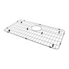 LQS Stainless Steel Kitchen Sink Bottom Grid and Sink Protector,