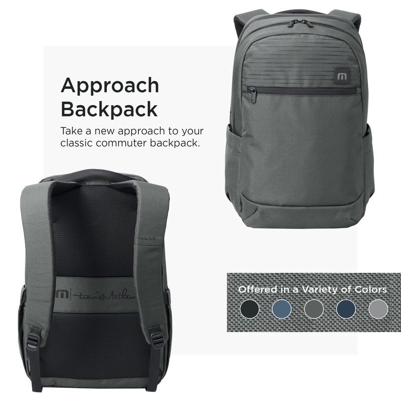TravisMathew Approach Backpack TMB100, Graphite