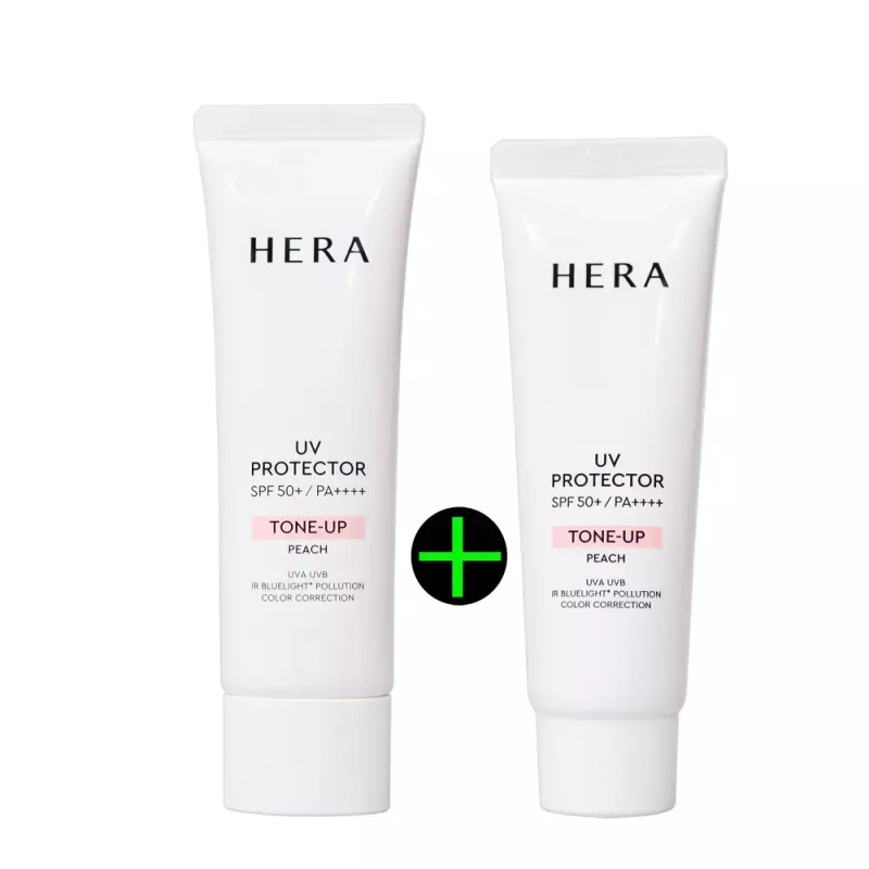 HERA 헤라 유브이 프로텍터 톤업 피치 90ml/본품 +40ml 증정_무배 Hera