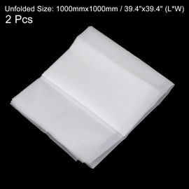 uxcell 2pcs 100 Micron Paint Nylon Mesh Filter Woven Net Sheet Filter Cloth for Paint, Home Brewing (39"x39")