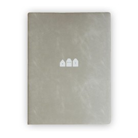 NoteLife 10-Year Diary, B5, 10.2 x 7.3 inches (26 x 18.5 cm), Diary, Stylish Design, Luxury Binding, Easy to Open and Write, Can Start Anytime, Gray