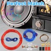 10GA Car Amplifier Cable Set Connection Set, 1500 W Subwoofer