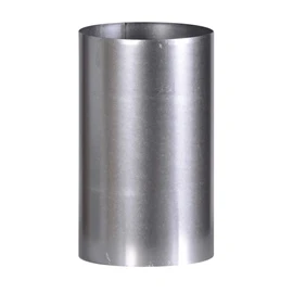 FIREFIX A150/2 FAL Stove Pipe, Length 250 mm, Diameter 150 mm, Stove Pipes Made of Sheet Steel, 0.6 mm Thick, Conical Insertable, Lengths Laser-Welded