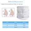 Double Pressure Waist Brace Lower Back Support Belt for Waist