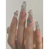 ncip03 False Nail Tip, Short Nail, Nail Tip, Cute, Long