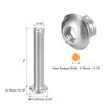 QUARKZMAN 5/16-18 x 2 Inch Rounded Head Screws Hexagon Socket