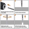ertlutw 10pcs Screw Extractor Set, Easy Out Bolt Extractor Set