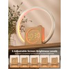 LIORQUE Sunrise Alarm Clock Wake Up Light, 30 Soothing Sounds