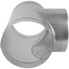 Vent Systems 8'' Inch T Shape Duct Connector 3 Way